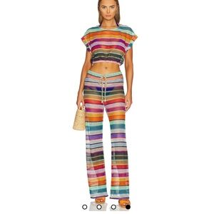 PQ TOP & BOTTOM SWIM
Bree Boho Pant Calypso M/L
Renee Crop Top Calypso M/L